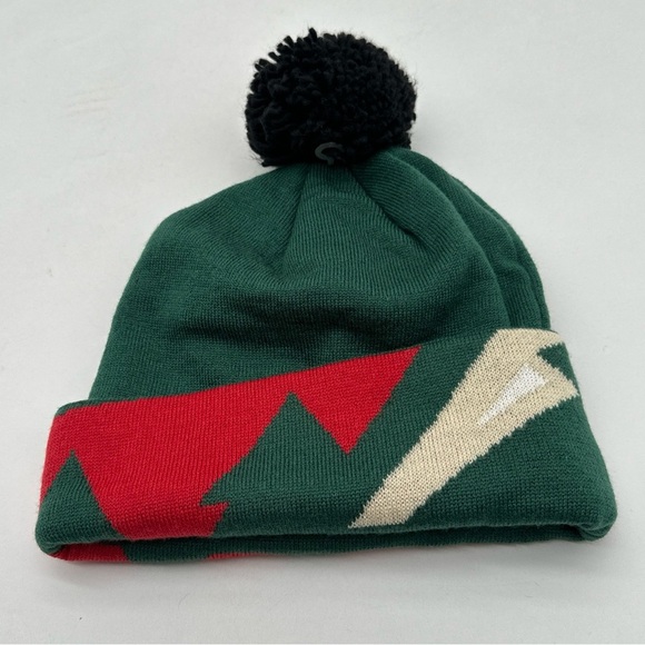 MINNESOTA WILD 2016 NHL STADIUM SERIES REEBOK CUFFED POM KNIT HAT TOQUE - Picture 4 of 8